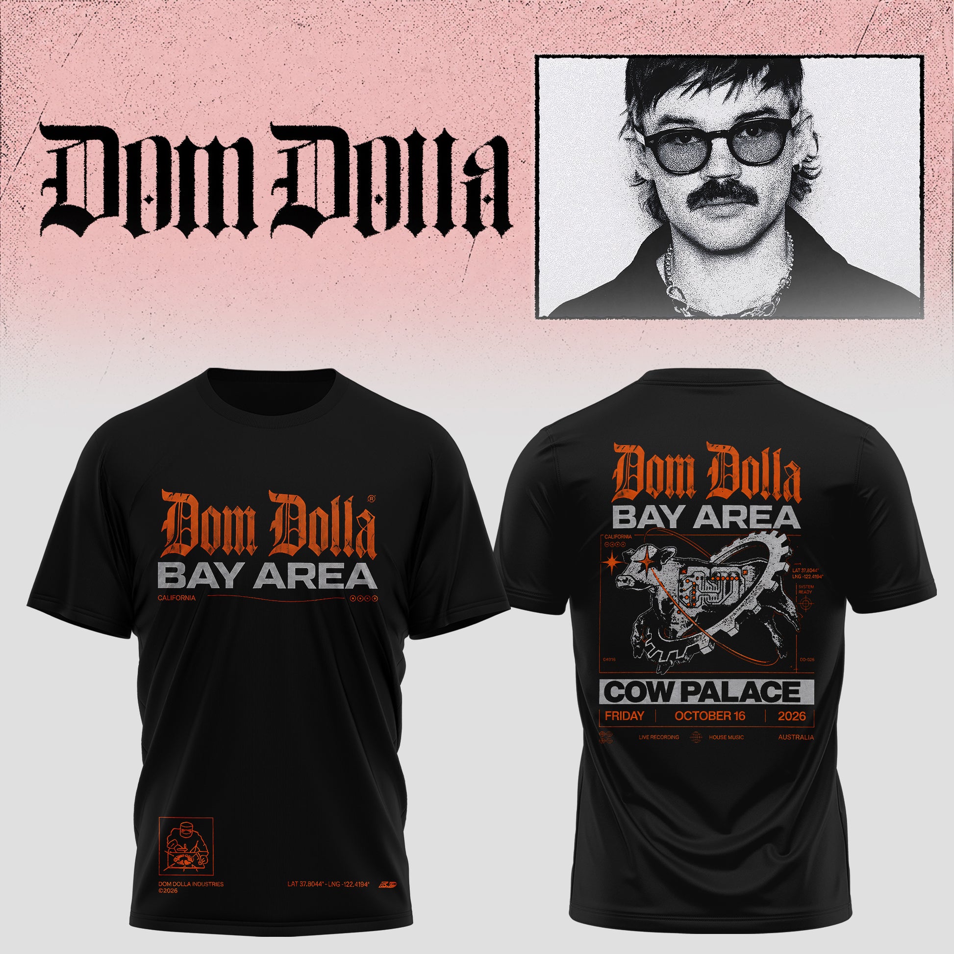 DOM DOLLA TOUR COLLECTION TEE