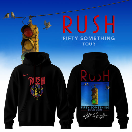 _RUSH "Fifty Something Tour" 2026 Signed – Hoodie