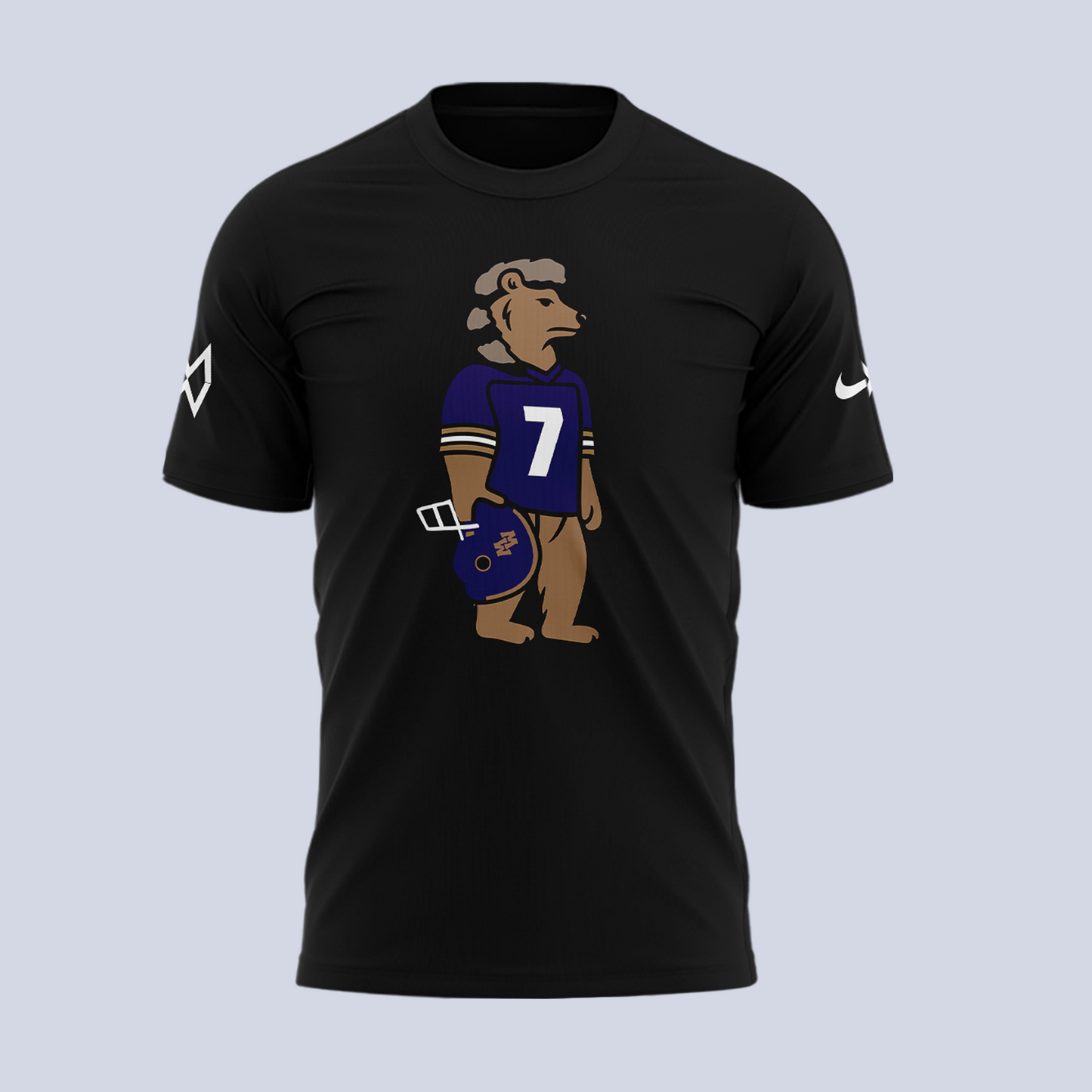 Limited Edition Baltimore Ravens x MW  Black Tshirt