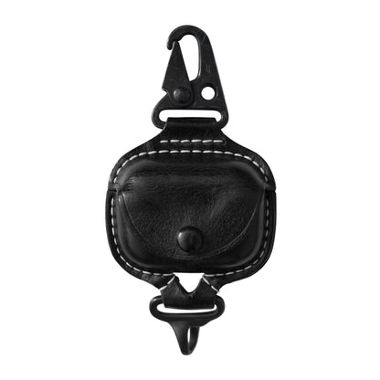 AirPods Pro Leather Strap Protective Case For AirPods Pro Headphone Case , with Fine Metal Carabiner/Earbuds Accessories Thanksgiving Gift