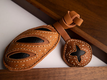 Leather Bread Charm,Leather Bag Charm, Leather Handbag/Purse Charm, French Baguette Pretzel Keychain,Handmade best Baker Leather Gift