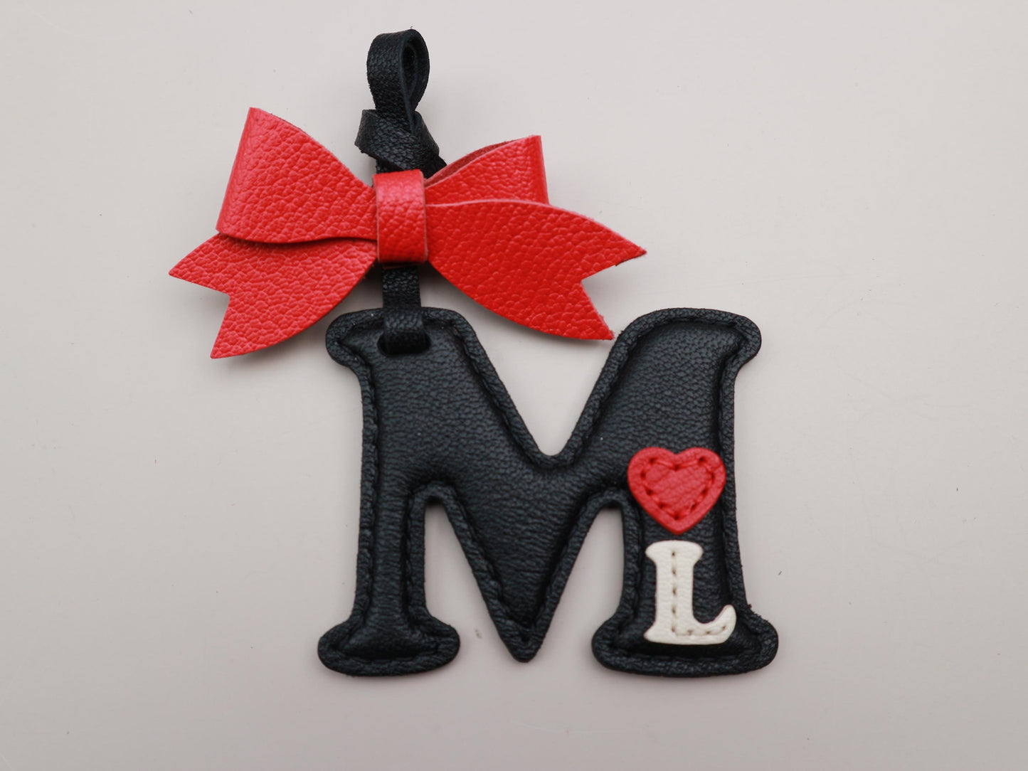 Letter/Heart and bow accessories (not sold separately)