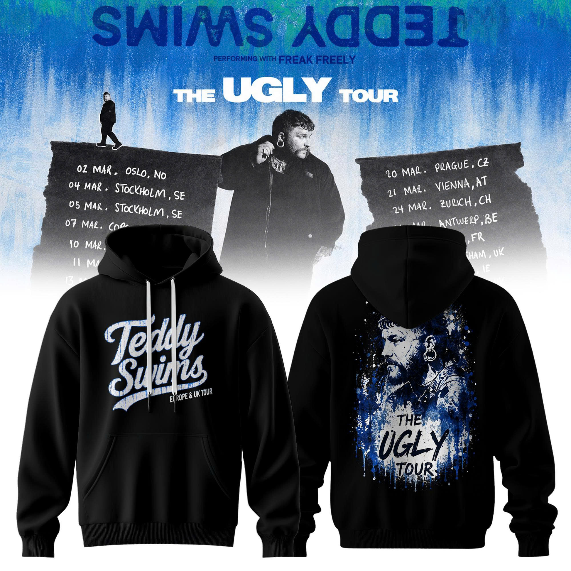 The Ugly Tour Europe &amp; UK '27 Hoodie