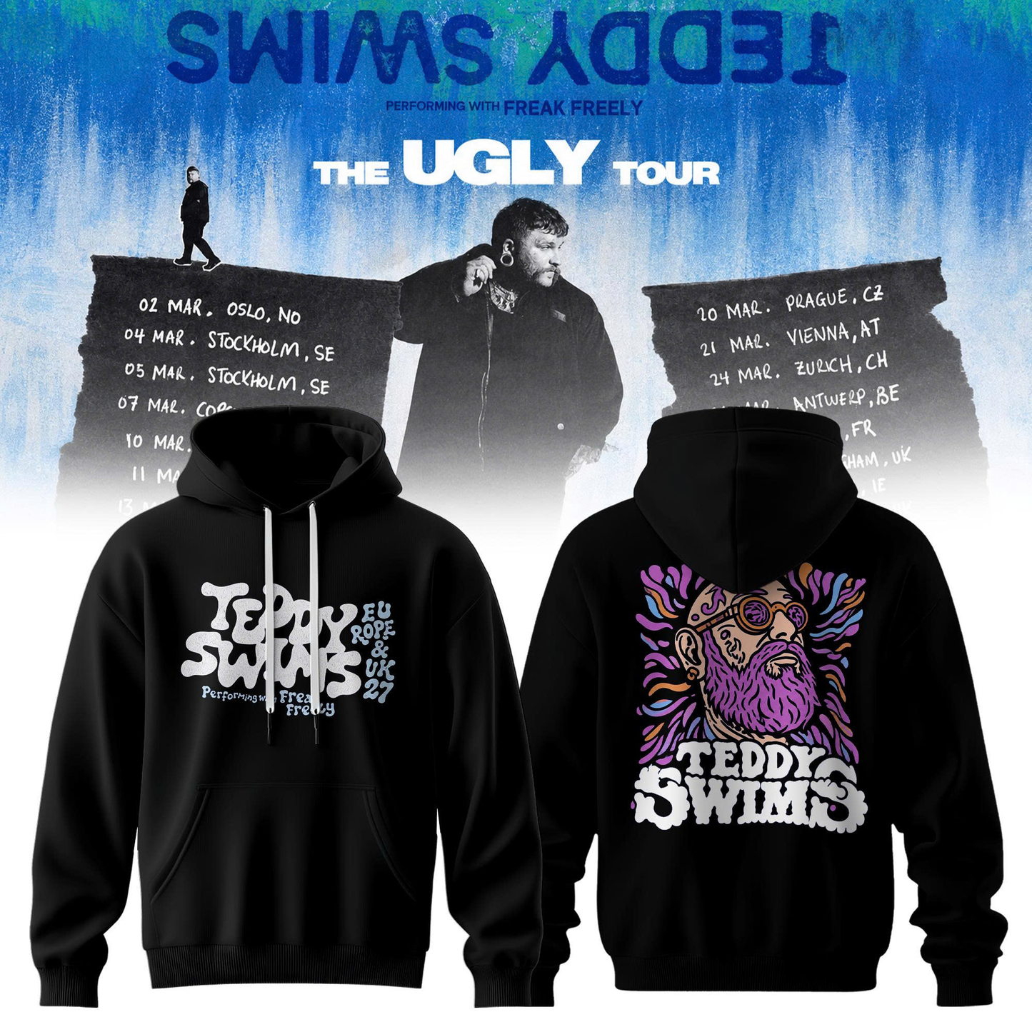 The Ugly Tour Europe &amp; UK '27 Hoodie
