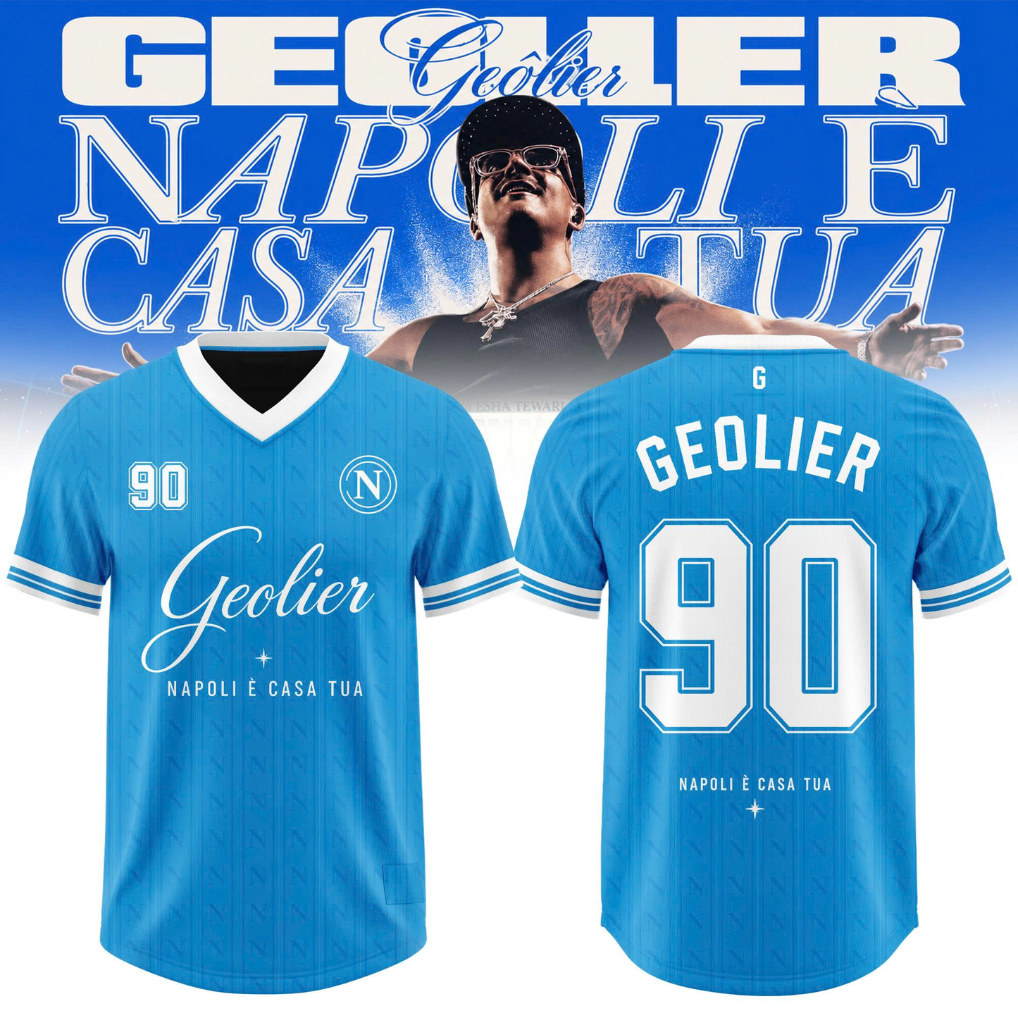 _  Geolier — Napoli È Casa Tua ’27 Hometown Jersey
