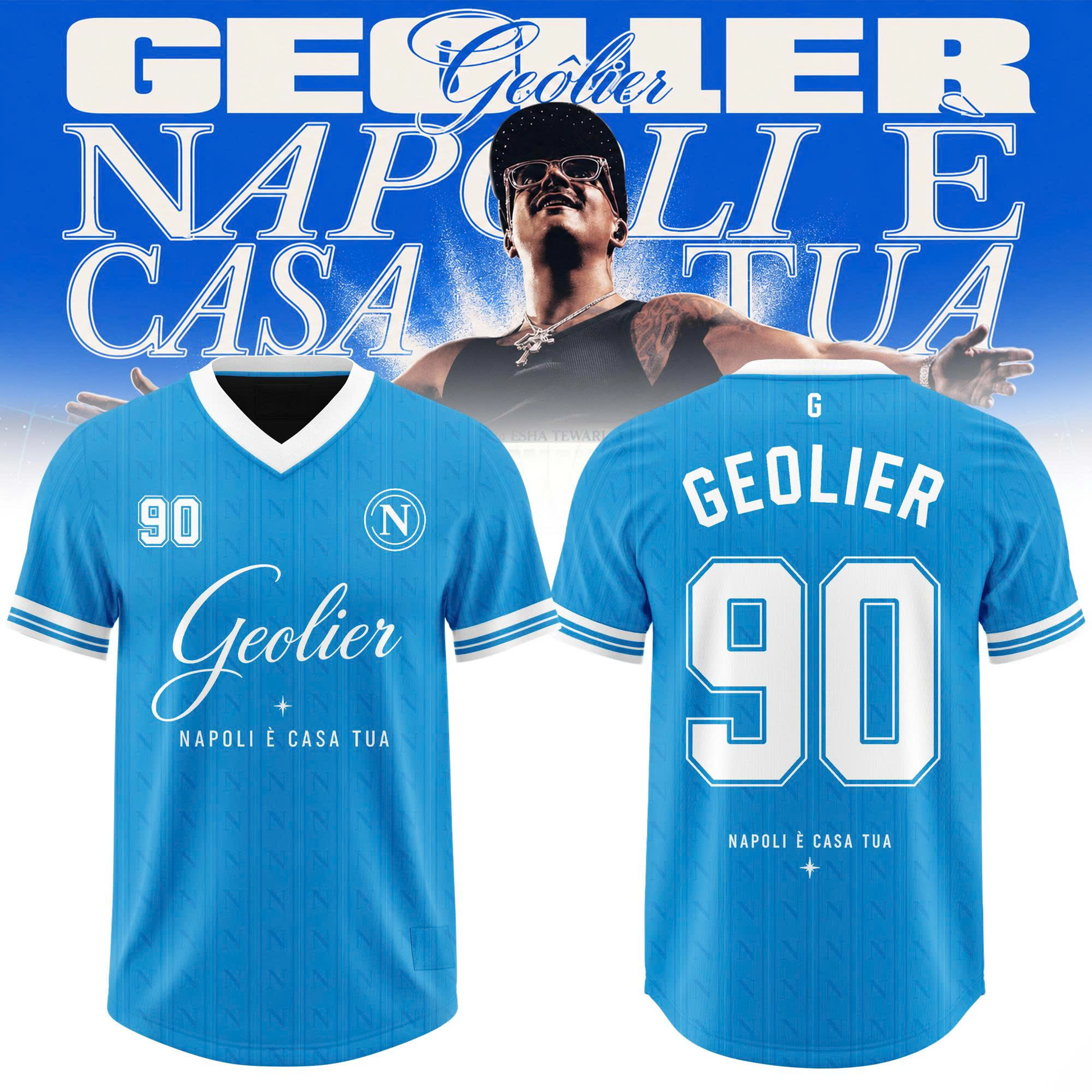 _  Geolier — Napoli È Casa Tua ’27 Hometown Jersey