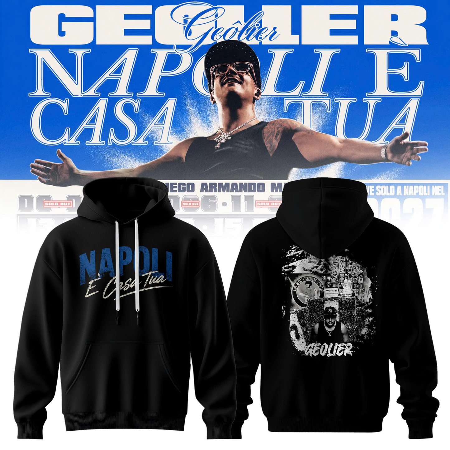 Napoli È Casa Tua ’27 Legacy Hoodie