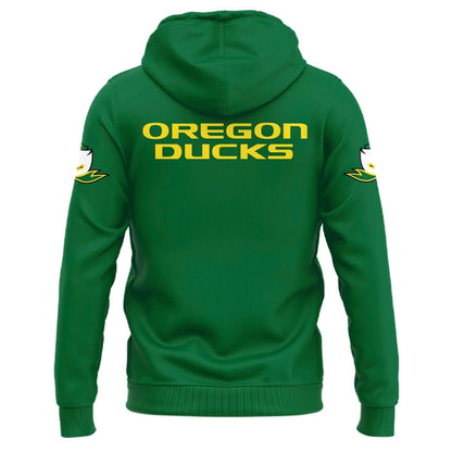 Special New Oregon Ducks Wordmark Uniform Hoodie