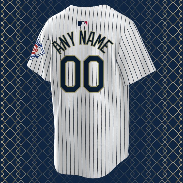 Chicago Cubs Nike White 150th Anniversary Limited Custom Jersey
