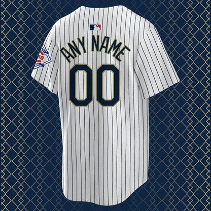 Chicago Cubs Nike White 150th Anniversary Limited Custom Jersey