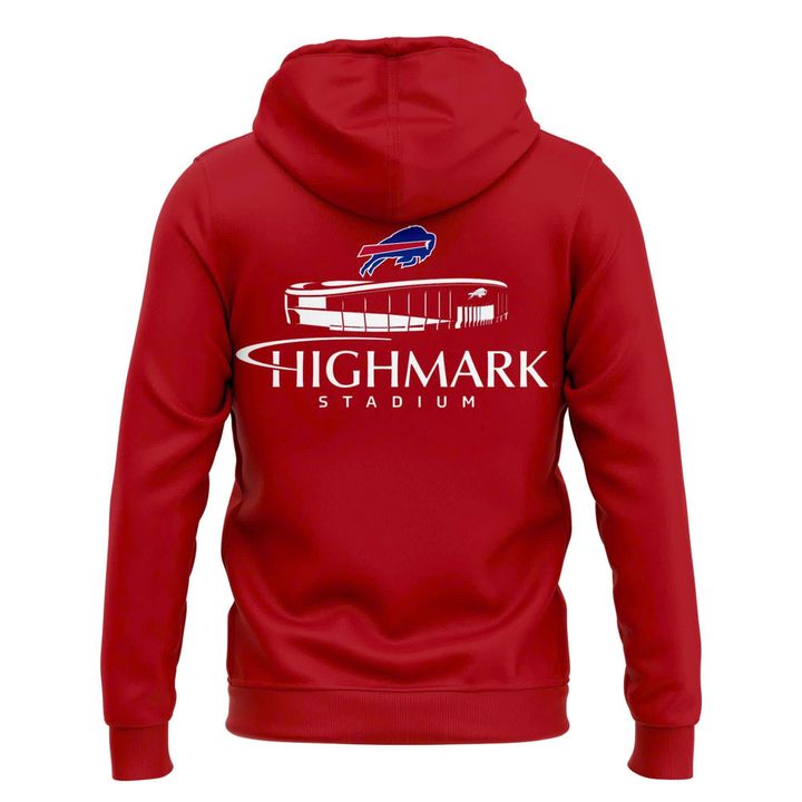 Buffalo Bills 2026 Highmark Stadium Inaugural Season Logo Hoodie (Red)