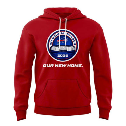 Buffalo Bills 2026 Highmark Stadium Inaugural Season Logo Hoodie (Red)