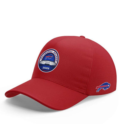 Buffalo Bills 2026 Highmark Stadium Inaugural Season Logo T-Shirt (Red)