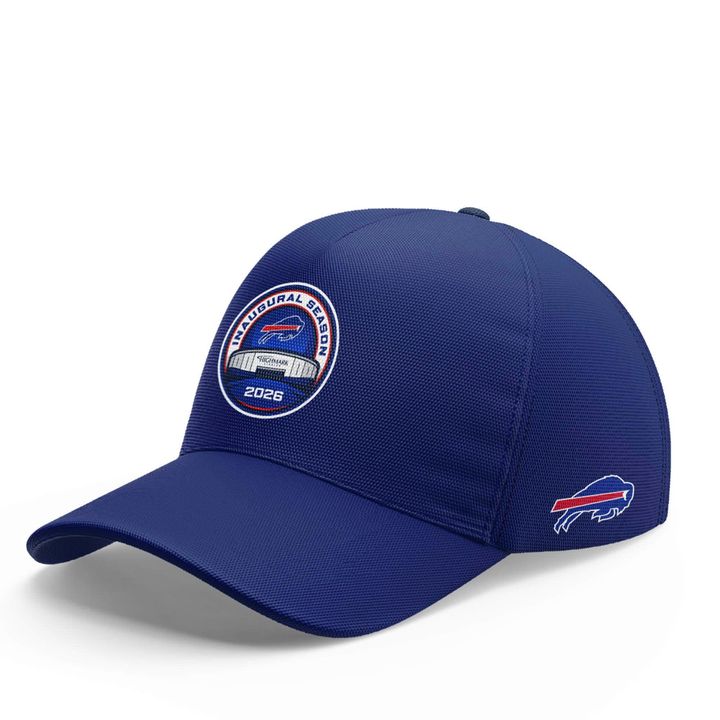 Buffalo Bills 2026 Highmark Stadium Inaugural Season Logo Cap (Blue)