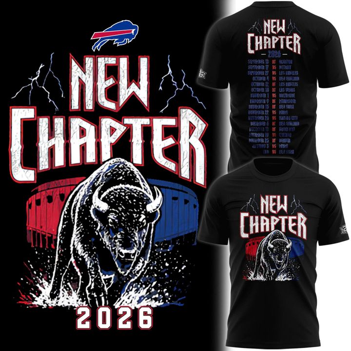 Buffalo Bills New Chapter 2026 T-shirt
