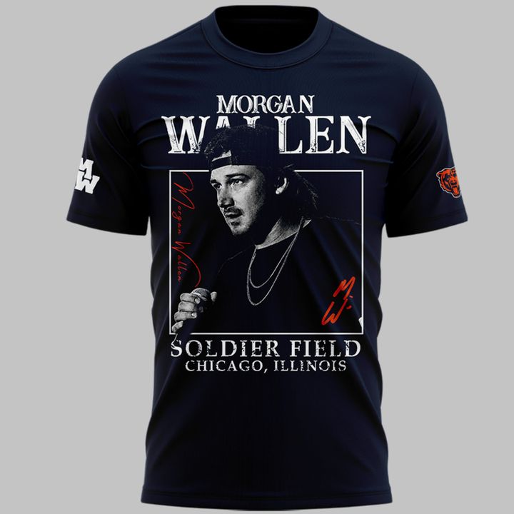 Special New 2026 Chicago Bears x Morgan Wallen Tshirt