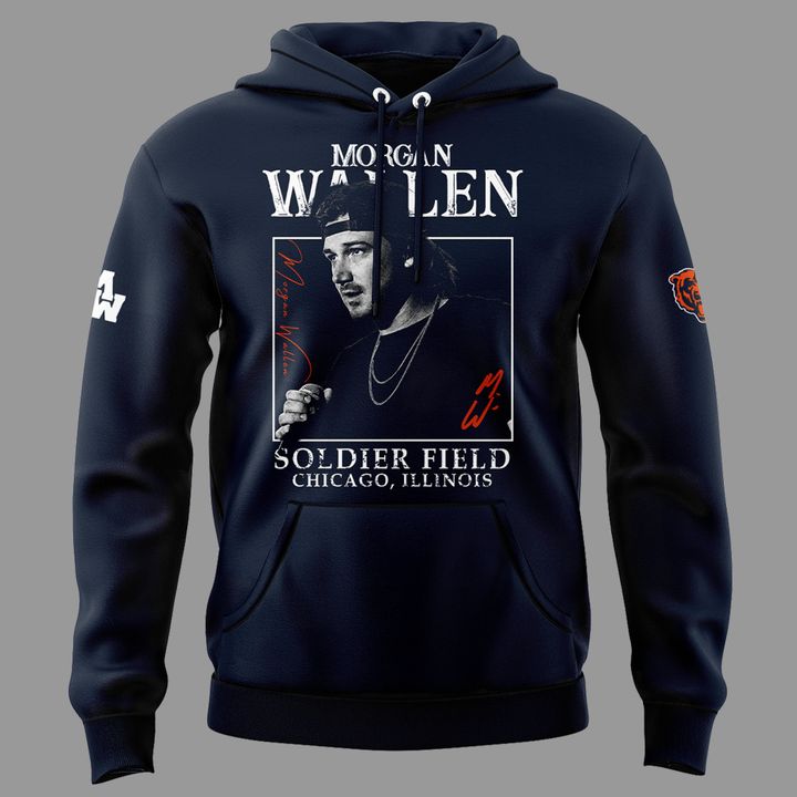 Special New 2026 Chicago Bears x Morgan Wallen Hoodie