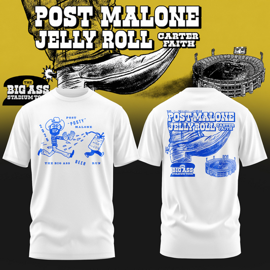 62. Special Edition Post Malone - THE BIG ASS Stadium Tour Part 2 T-Shirt