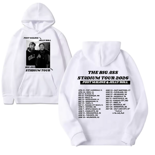 Exclusive 2026 Hoodie Post Malone - THE BIG ASS Stadium Tour Part 2 Hoodie