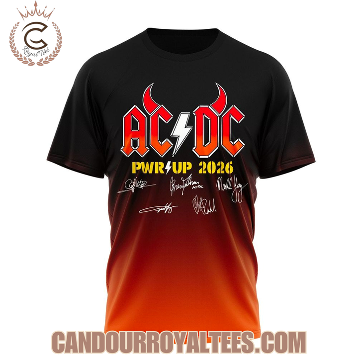 07. AC/DC North America Power Up Tour 2026 T-Shirt