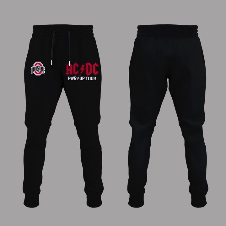 AC/DC x Ohio State Buckeyes Football - Power Up Tour 2026 T-Shirt