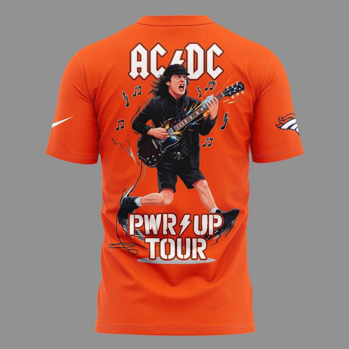 08. AC/DC x Denver Broncos - Power Up Tour 2026 T-Shirt