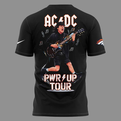 AC/DC x Denver Broncos - Power Up Tour 2026 T-Shirt