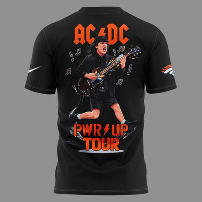 AC/DC x Denver Broncos - Power Up Tour 2026 T-Shirt