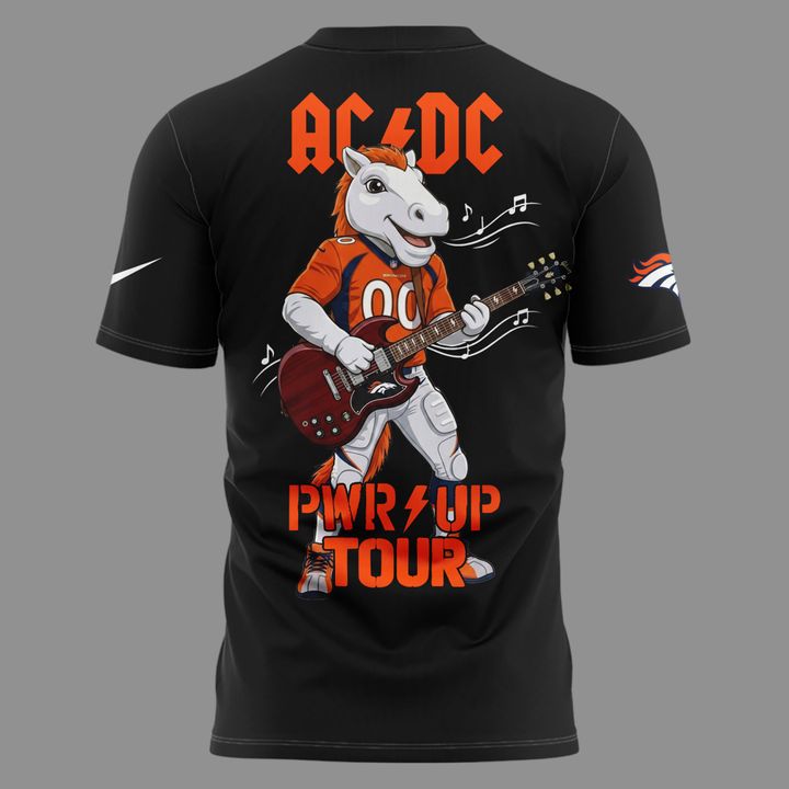 AC/DC x Denver Broncos - Power Up Tour 2026 T-Shirt