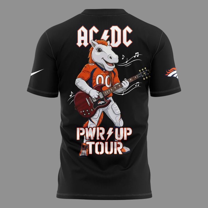 AC/DC x Denver Broncos - Power Up Tour 2026 T-Shirt