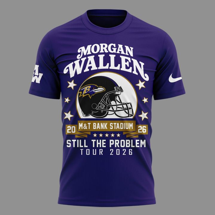 03.1. Special MW x Baltimore Ravens - Still The Problem Tour 2026 T-Shirt