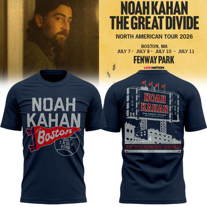 Boston Red Sox x Noah Kahan : The Great Divide Tour Tee