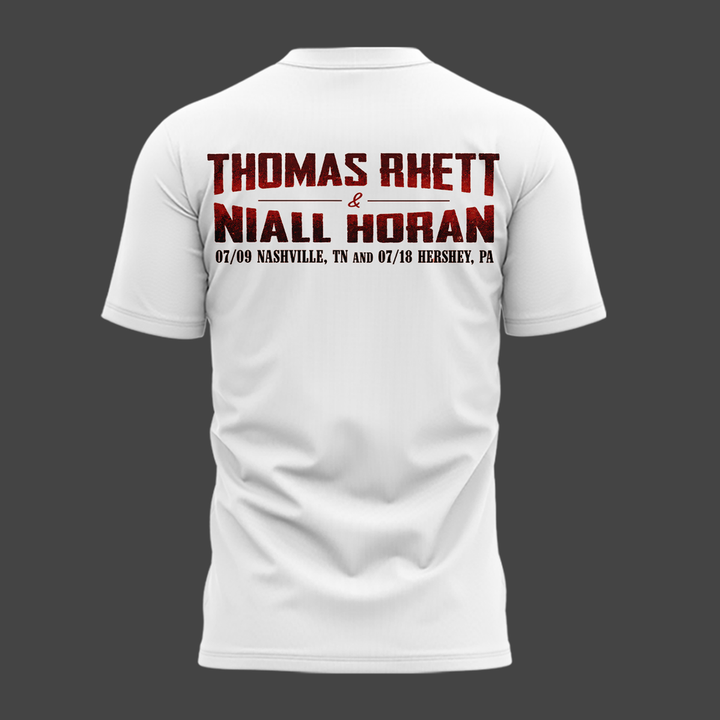 Exclusive Version Thomas Rhett x Niall Horan Nashville,TN Tshirt 2026