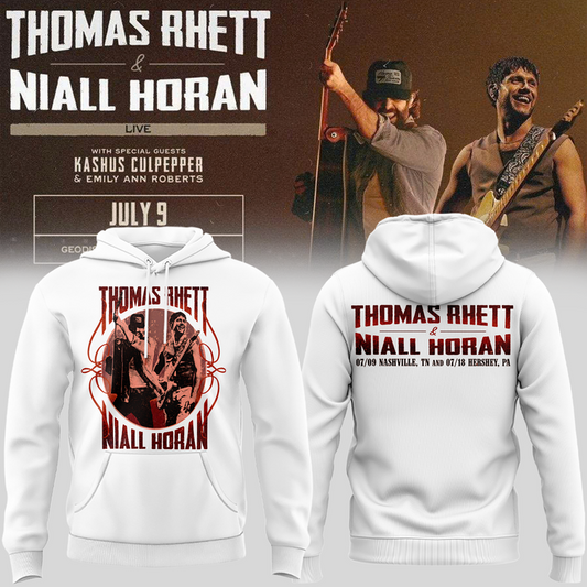 Exclusive Version Thomas Rhett x Niall Horan Nashville,TN Hoodie 2026
