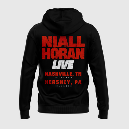Exclusive Version Niall Horan Nashville,TN Black Hoodie 2026