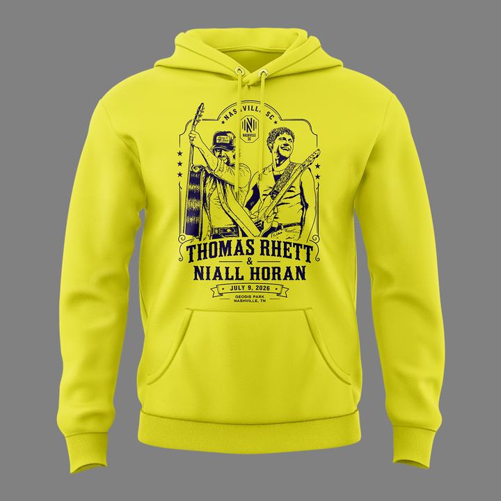 Exclusive Version Thomas Rhett x Niall Horan Nashville SC Hoodie 2026