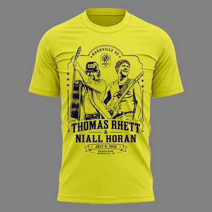 Exclusive Version Thomas Rhett x Niall Horan Nashville SC Tshirt 2026