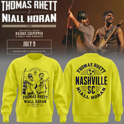 Exclusive Version Thomas Rhett x Niall Horan Nashville SC Sweat 2026