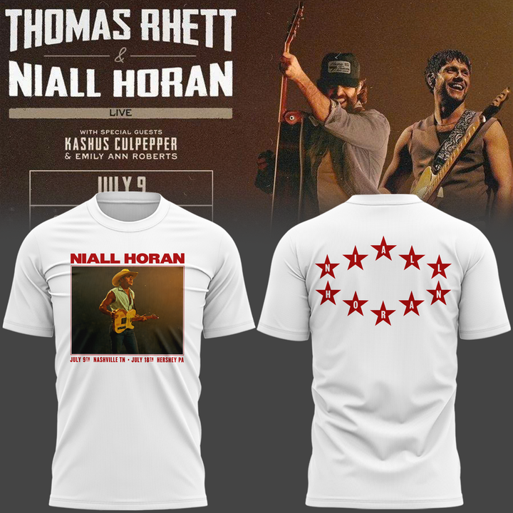 Exclusive Version Niall Horan Nashville,TN Tshirt 2026