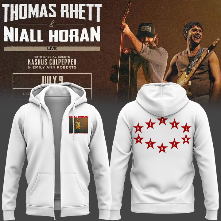 Exclusive Version Niall Horan Nashville,TN ZipHoodie 2026