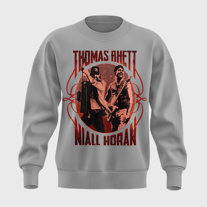 Exclusive Version Thomas Rhett x Niall Horan Nashville,TN Gray Sweat 2026