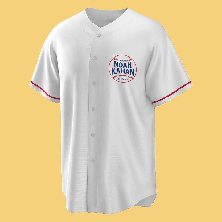 1. Noah Kahan's 'Great Divide Tour' coming to Chicago | Wrigley Field White Jersey