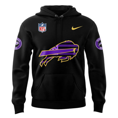 Buffalo Bills Purple Heart Tribute Hoodie 2026