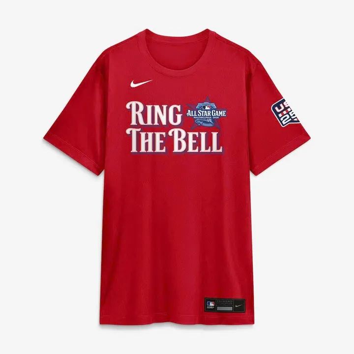 All-Star Game Men's National League Nike Red Name &amp; Number T-Shirt