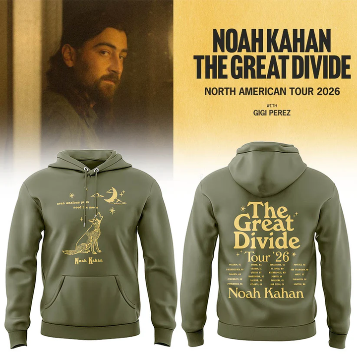 34. Perfect Hoodie Noah Kahan - The Great Divide Tour 2026 Hoodie