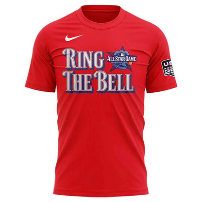 2026 All-Star Game Men's National League Kyle Schwarber Nike Red Name &amp; Number T-Shirt