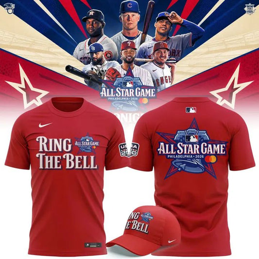 Philadelphia 2026 All-Star Game Logo Red Men's Graphic Tee