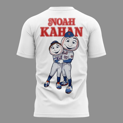 27. Limited 2026 White Shirt Noah Kahan x New York Mets - The Great Divide Tour 2026 T-Shirt