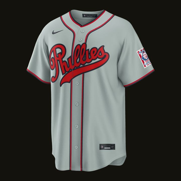 Philadelphia Phillies Nike 2026 Field of Dreams Stadium Jersey - Gray