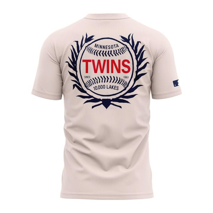 Unisex Cream Minnesota Twins 2026 Field of Dreams Game T-shirt